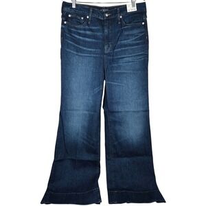 J. Crew High-rise denim trouser jean in Henry‎ Louie Wash 31 NWT